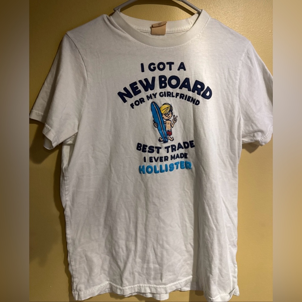 Vintage Funny Mens Large Hollister Tee